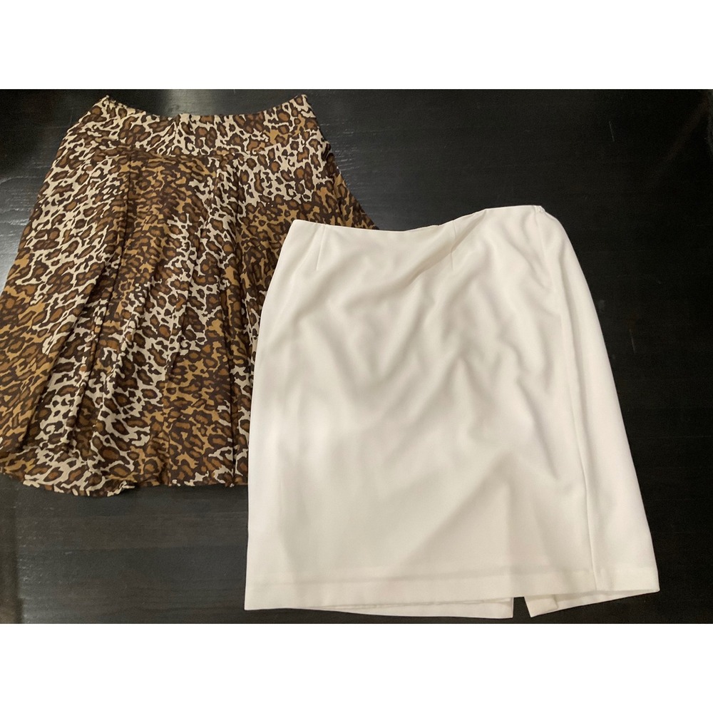TWO DRESSY‎ SKIRTS JONES NEW YORK AND KASPER